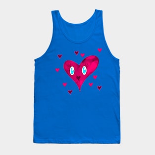 Herzchen the little red heart Tank Top